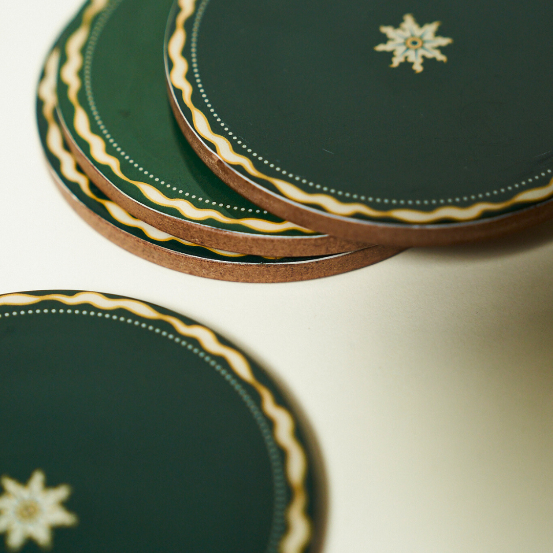 Tarangan mugs & coaster set