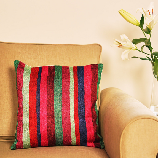 Striped Cushion Cover