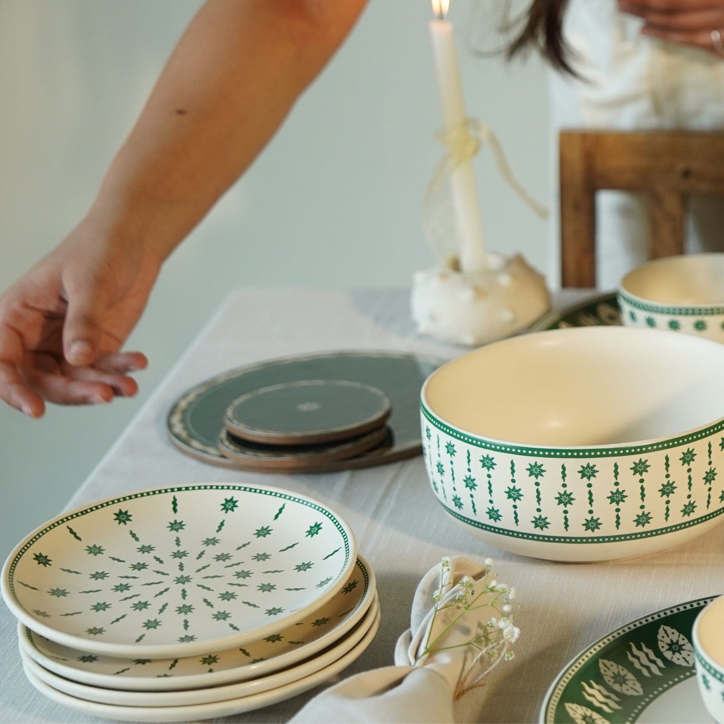 Tarangan Quarter Plates